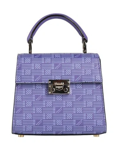 Moreau Paris Woman Handbag Purple Size - Textile Fibers