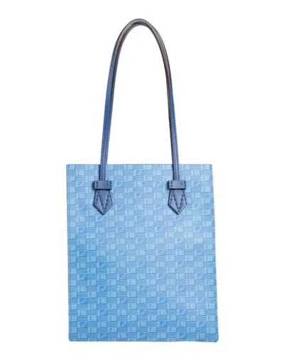 Moreau Paris Woman Handbag Azure Size - Leather In Blue
