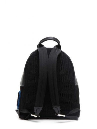 Shop Fendi Logo Backpack In Multicolor