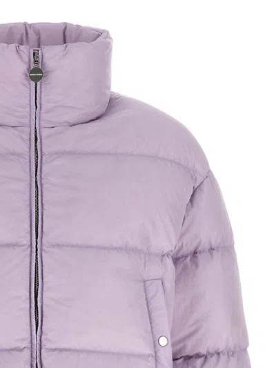 Ienki Ienki Quilted Nylon Jacket In Purple