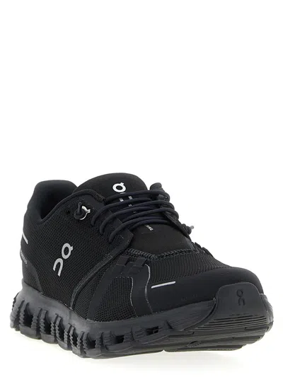 On Cloud 6 Lace-up Sneakers In Black