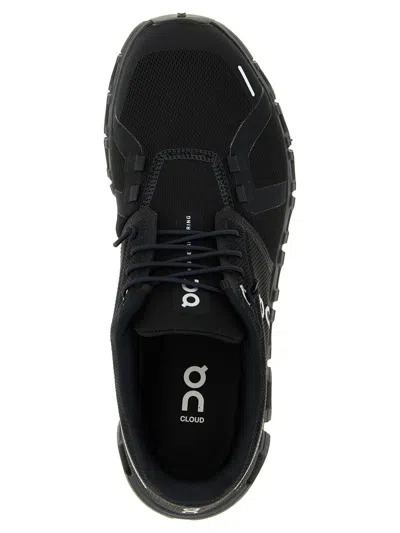 On Cloud 6 Lace-up Sneakers In Black