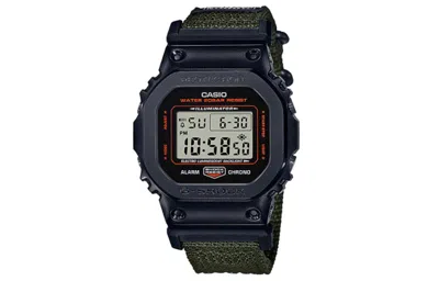 Casio G-shock Square 'black' In Green