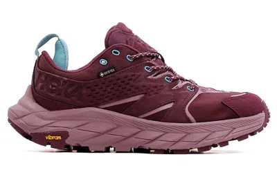 Hoka (wmns)  One One Anacapa Low Gtx 'grape Wine Elderberry' In Multi