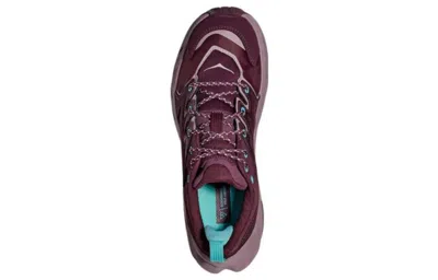 Hoka (wmns)  One One Anacapa Low Gtx 'grape Wine Elderberry' In Multi