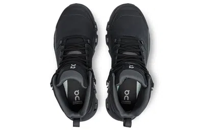 On Cloud Rock 2 Ankle Boots In Black