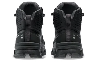 On Cloud Rock 2 Ankle Boots In Black