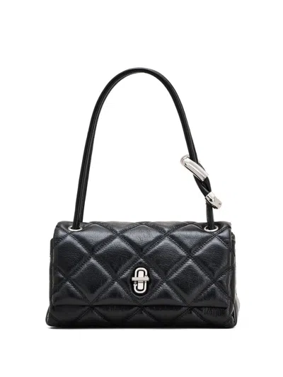 Marc Jacobs The Quilted Mini Dual Shoulder Bag Black In Black