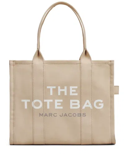 Marc Jacobs The Large Tote Canvas In Neutral
