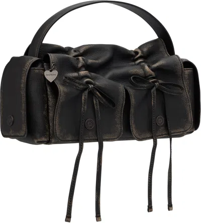Acne Studios Multi Pocket Leather Handbag