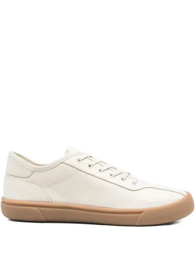 Pre-owned The Row Natural Rubber Sole Sneakers In Neutral