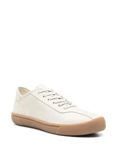 Pre-owned The Row Natural Rubber Sole Sneakers In Neutral