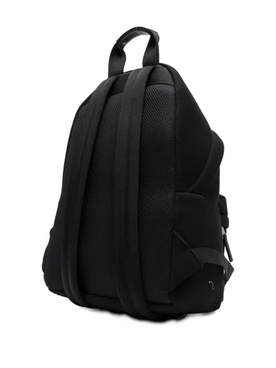 Palm Angels Versatile Backpack Featuring Adjustable Elements In Black
