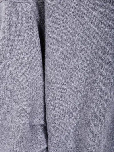 Circus Hotel V-neck Wool Sweater In Blue