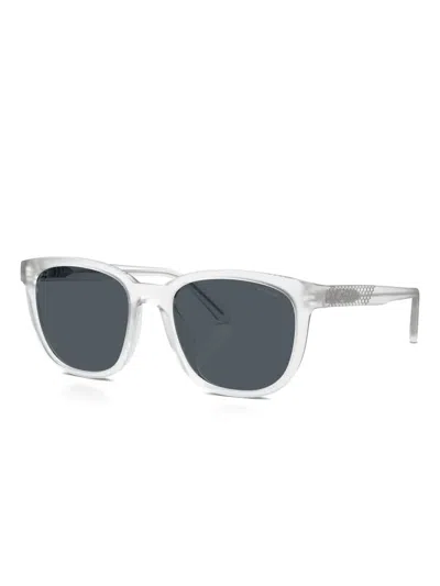 Coach Man Sunglass Hc8442u Cca00 In White