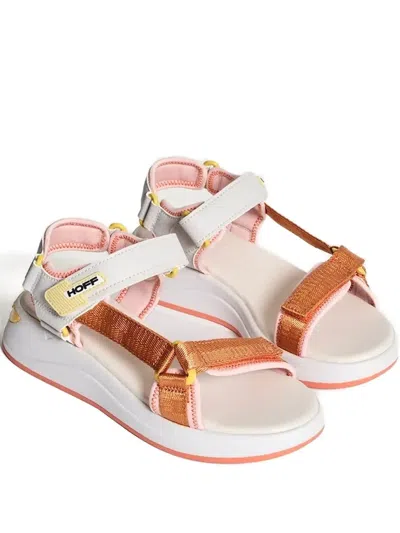 魔术贴厚底凉鞋