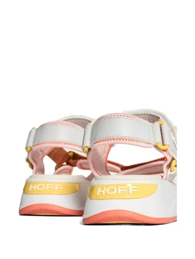 魔术贴厚底凉鞋