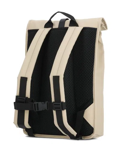 Rains Medium Rolltop Rucksack Backpack In Neutral