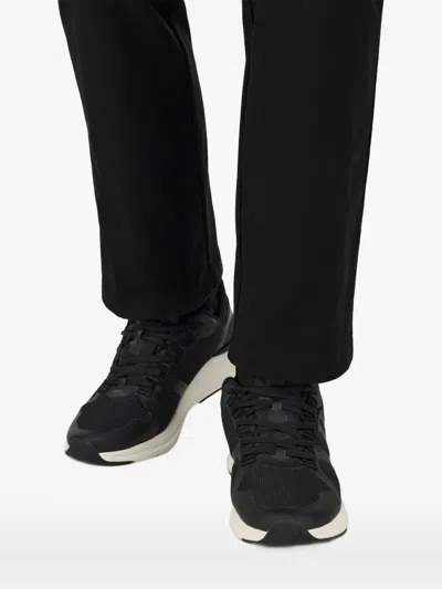 Boggi Milano Thunder Trainers In Technical Fabric In Black