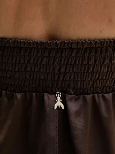 Patrizia Pepe Smocked-back Top In Blue