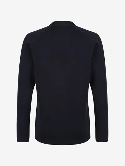 Zeco Schoolwear Zeco Kids School Cotton Mix Knitted Cardigan In Black