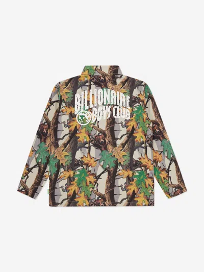 Billionaire Boys Club Kids Tree Camo Arch Logo Astro Coach Jacket In Multi