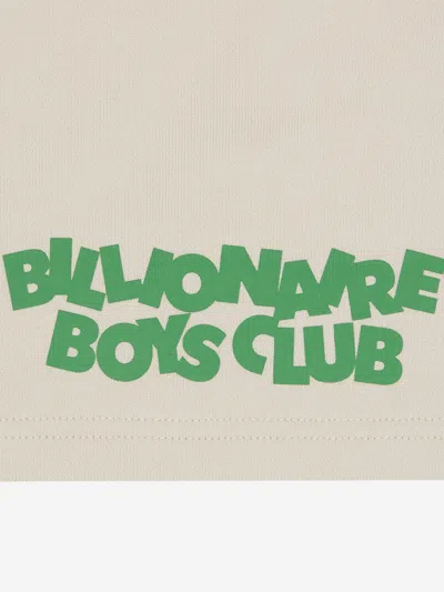 Billionaire Boys Club Kids Gradient Logo Shorts In Nude