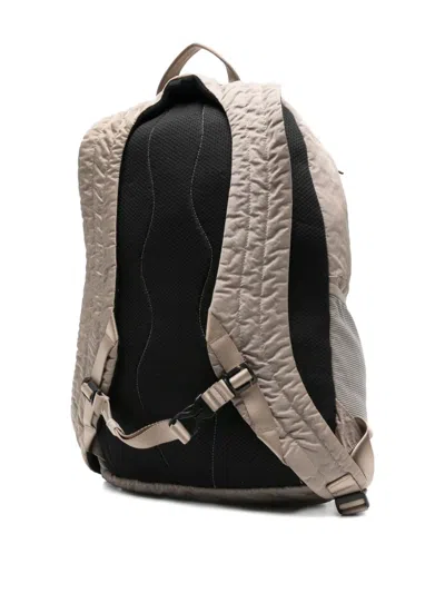 C.p. Company C.p.company Top-handle Backpack With Lens Detail In Gray