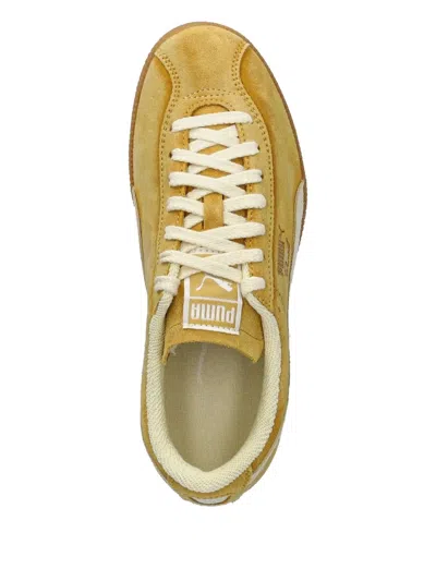Puma Brasil The Neverworn V Sneaker In Yellow