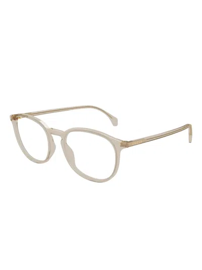 Gucci Round-frame Glasses In Neutral