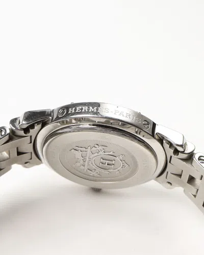 Pre-owned Hermes Hermès Clipper 24mm Ref Cl4.210 Watch
