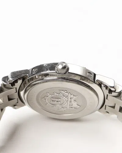 Pre-owned Hermes Hermès Clipper 24mm Ref Cl4.210 Watch