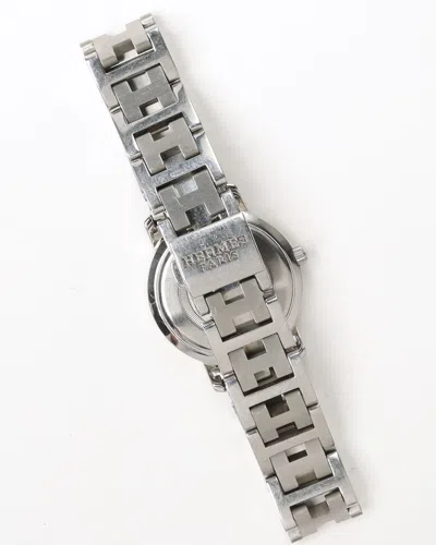 Pre-owned Hermes Hermès Clipper 24mm Ref Cl4.210 Watch