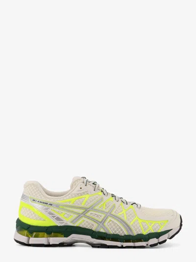 Asics Mens Cream Pure Silver Gel-kayano 20 Mesh Low-top Trainers In White