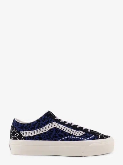 Vans Lx Old Skool 36 Ek Embroidered Synthetic Fabric Low-top Sneakers In Blue