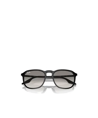 Ray Ban Ray-ban 55mm Gradient Square Sunglasses In Black