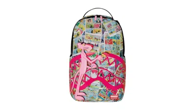 Pre-owned Sprayground Pink Panther The Gallery Dlxr Backpack In Multi