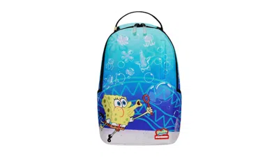 Pre-owned Sprayground Spongebob Blowing Bubbles Dlxr Mini Backpack In Multi