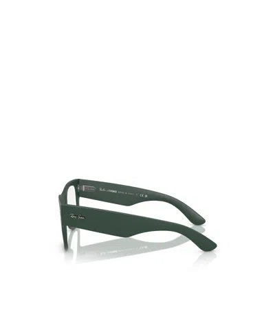 Ray Ban Ray-ban Mega Wayfarer Liteforce 50mm Rectangular Optical Glasses In Green
