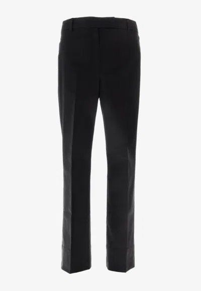 Max Mara Felice Trousers With Back And Side Pockets In Black