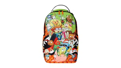 Pre-owned Sprayground 90's Nick Character Dlxr Backpack In Multi