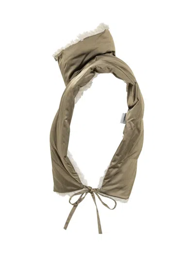 Isabel Marant Étoile Padded Cape Marant Étoile In Green