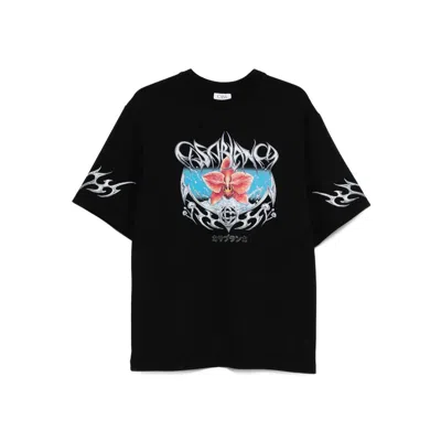 Casablanca Men's Galactic Connection T-shirt In Black