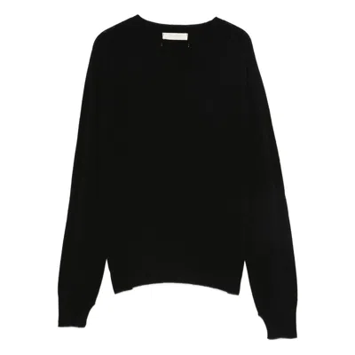 Twinset Twin-set Relaxed Cashmere Blend Sweater In Black