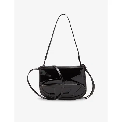 Diesel 1dr Twin Black Shoulder Bag In Black