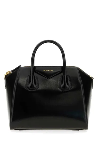 Givenchy Borsa A Mano Antigona Piccola In Pelle Cioccolato  Donna In Black