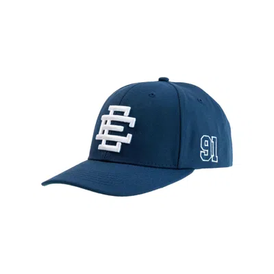 Pre-owned Eric Emanuel Ee Basic Hat 'navy/white' | Blue | Men's Size Onesize