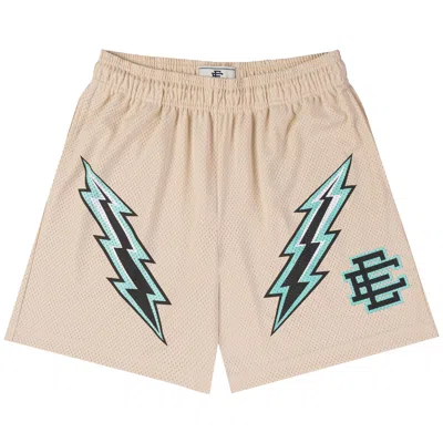 Pre-owned Eric Emanuel Ee Basic Short 'whitecap' | Cream | Men's Size L