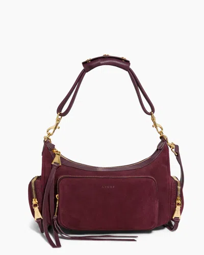Aimee Kestenberg Away We Go Convertible Leather Shoulder Bag In Brown