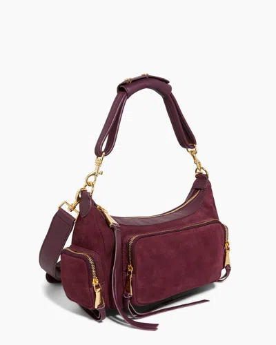 Aimee Kestenberg Away We Go Convertible Leather Shoulder Bag In Brown